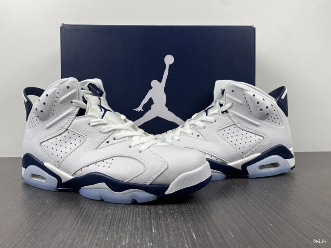 Bmlin shoes Retro 6 Navy Midnight Jordan (2022) CT8529-141 0814